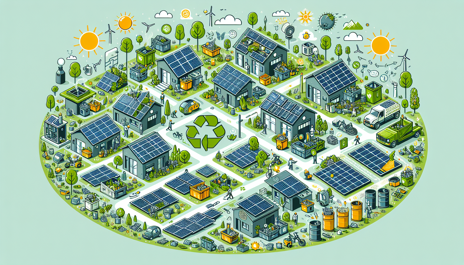 Les Avantages des Panneaux Solaires Recyclables : Vers une Énergie Durable et Écologique en 2024