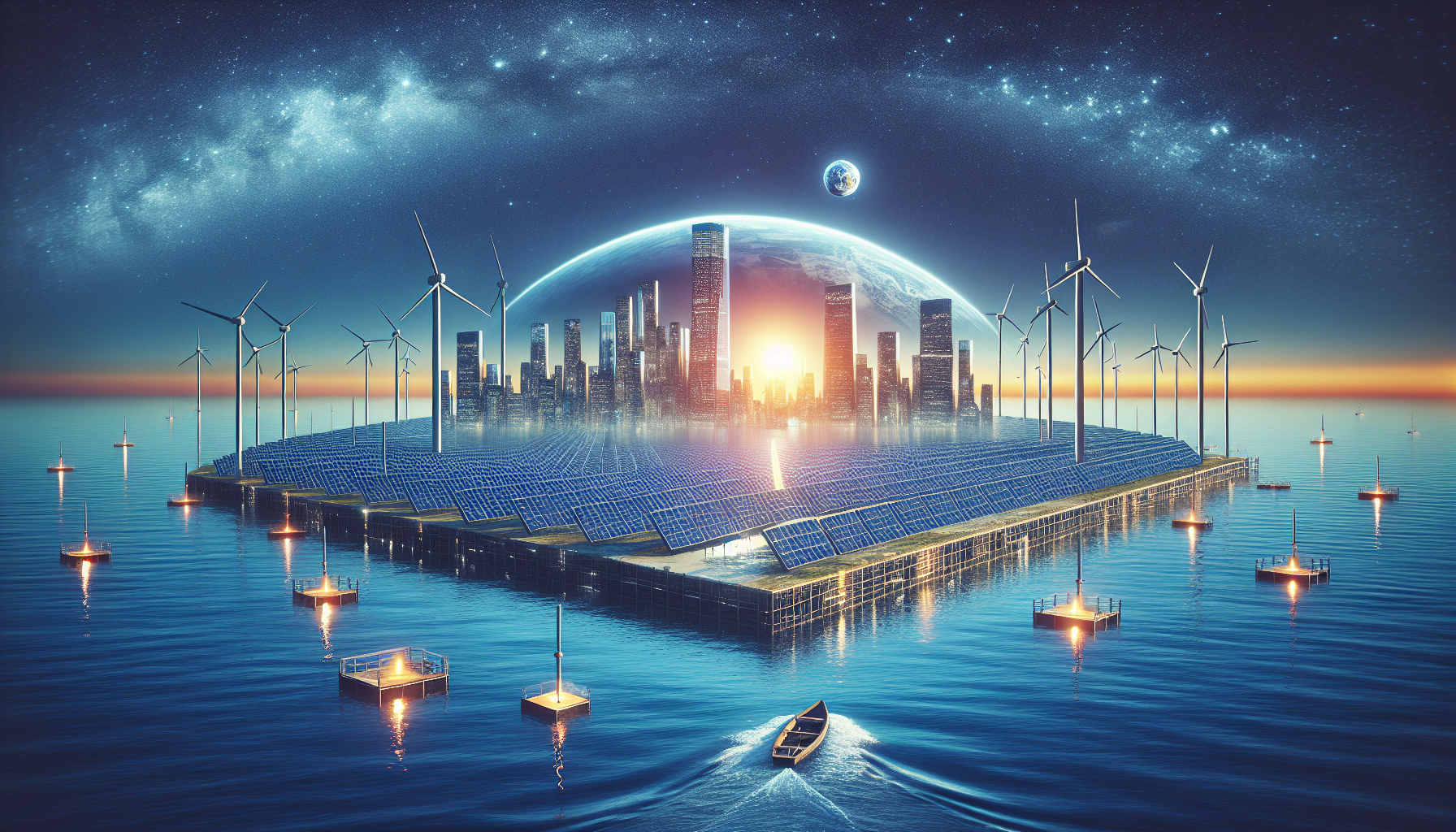 Panneaux Solaires Flottants en 2024 : La Révolution des Énergies Renouvelables sur l'Eau