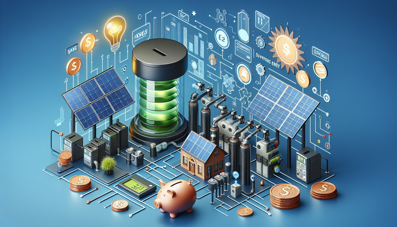 Comment Économiser sur vos Factures avec un Système de Stockage d'Énergie Solaire en 2024