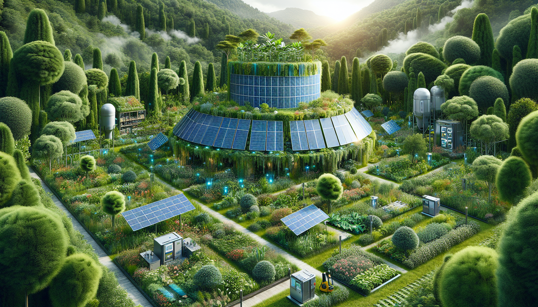 Transformer Votre Jardin en Source d'Énergie Verte : Les Meilleures Techniques Solaire de 2024
